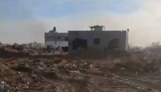 צפו: הפיצוץ בעזה הוקדש לעיתונאי עמית סגל