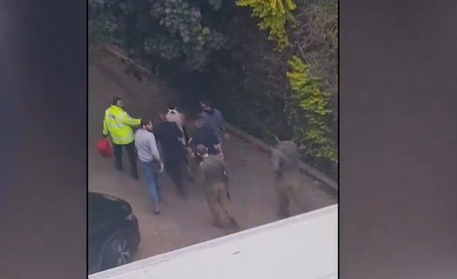 צפו: רגע לכידת אחד המחבלים ברעננה