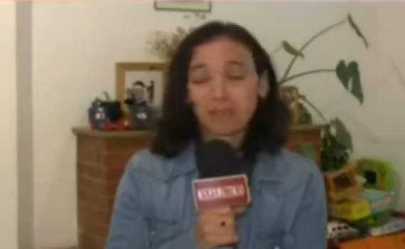 הלב נשבר | צפו: האלמנה הצעירה התפרקה בשידור