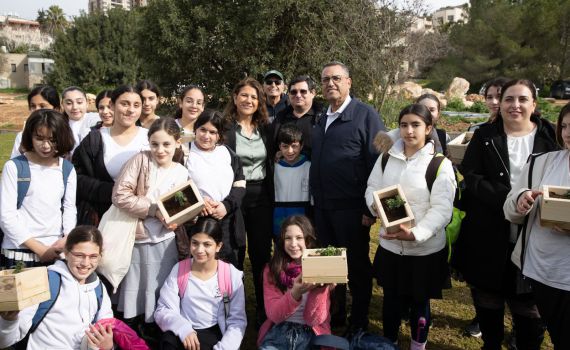 נוטעים תקווה בעיר הבירה