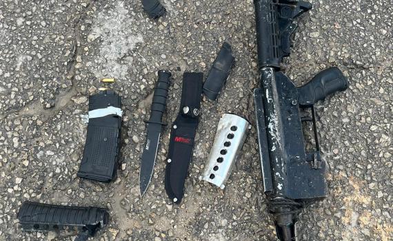 נסיון פיגוע בצומת עינב, המחבל חוסל