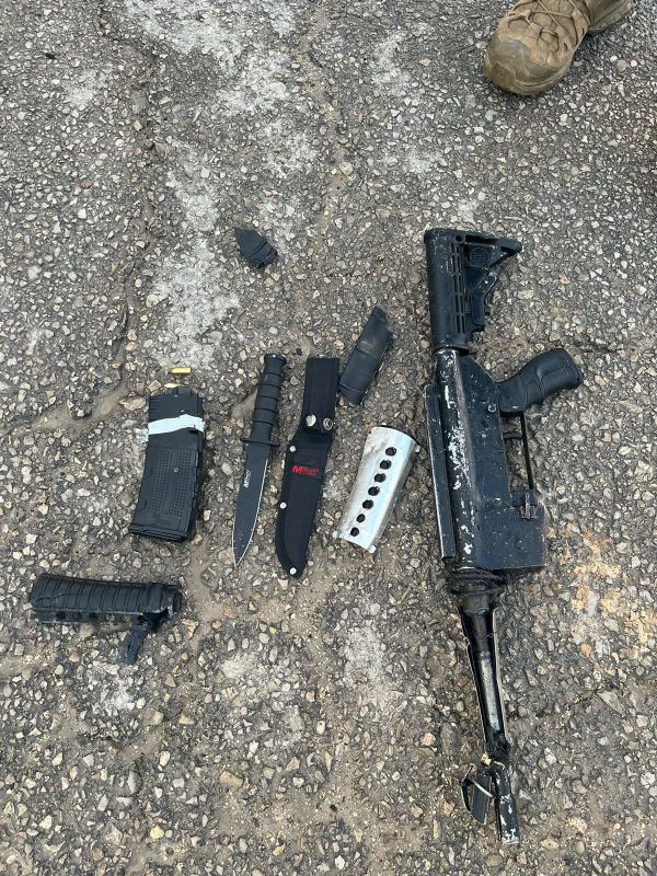 נסיון פיגוע בצומת עינב, המחבל חוסל