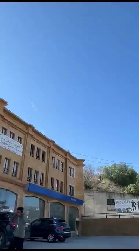 צפו: מטוס קרב עושה בום על קולי בשמי לבנון