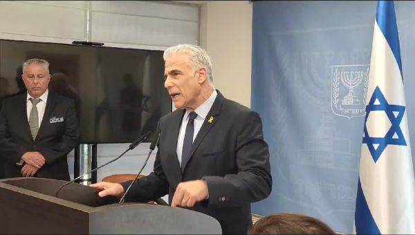 לפיד: "אסור להשאיר את בן גביר וסמוטריץ' בשלטון"