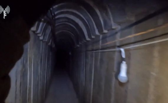 לראשונה: נחשפה מנהרה שחצתה מעזה למצרים