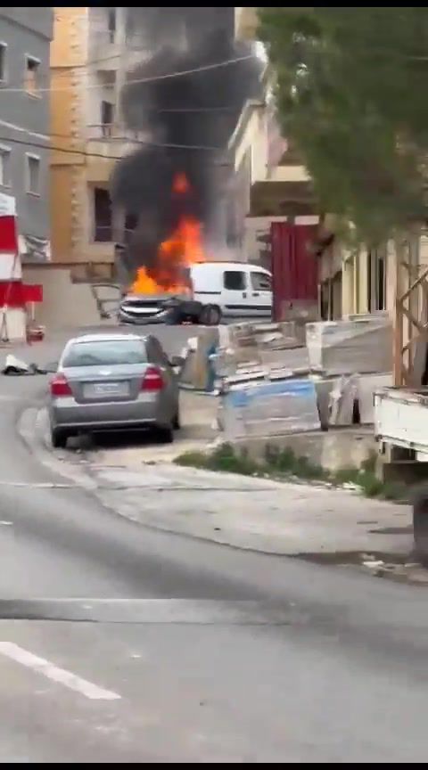 חיסול ממוקד בלבנון: כלי טיס ירה טיל לרכב בכפרא