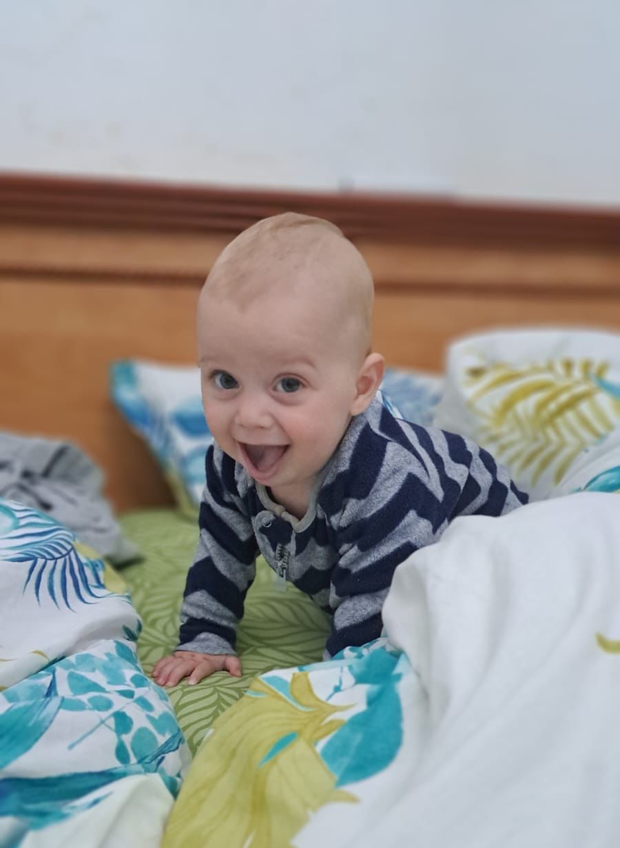 בן 9 חודשים בלע בורג חד, חייו ניצלו בנס