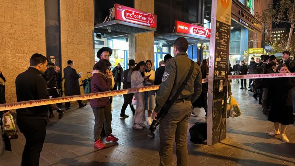 אירוע הירי בירושלים: ניסה לדקור שוטרים ונורה