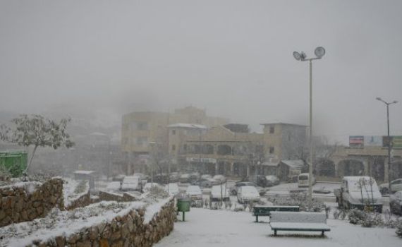 גשם חזק; רוחות ושלג בהרי המרכז: תחזית מזג אוויר