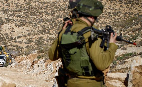 פיגוע ליד מיצד: לוחמים פגעו בשני מחבלים