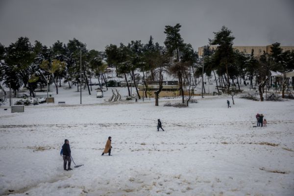 שימו לב: זה היום בו צפוי לרדת שלג בירושלים