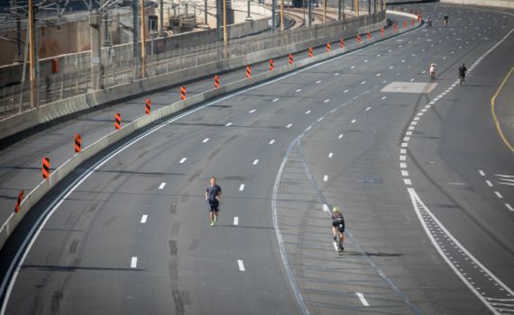 איילון דרום ייחסם לחמש שעות. כל הפרטים