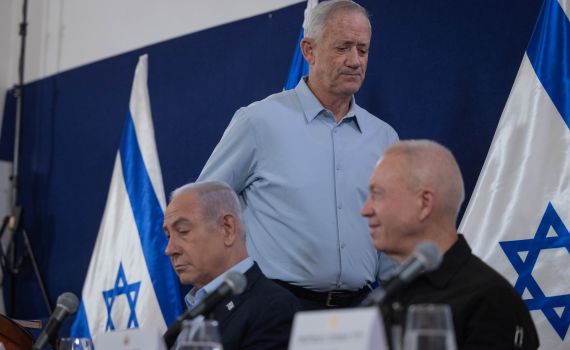 לקראת פרישה מהממשלה: גנץ ימסור הצהרה לתקשורת