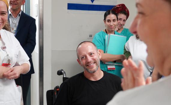 אחרי 53 ימים: בנו של הרב מדן עובר לשיקום