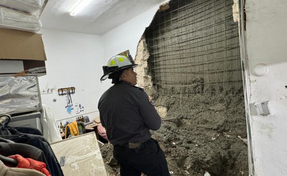 אסון בבירה: אדם נהרג מקריסת קיר בירושלים. צפו