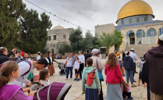 נחשף: זה מספר היהודים שעלו להר הבית בשנת 2023