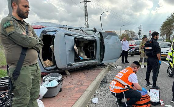 אישה בת 80 נהרגה מפגיעת רכב סמוך לגבעת זאב