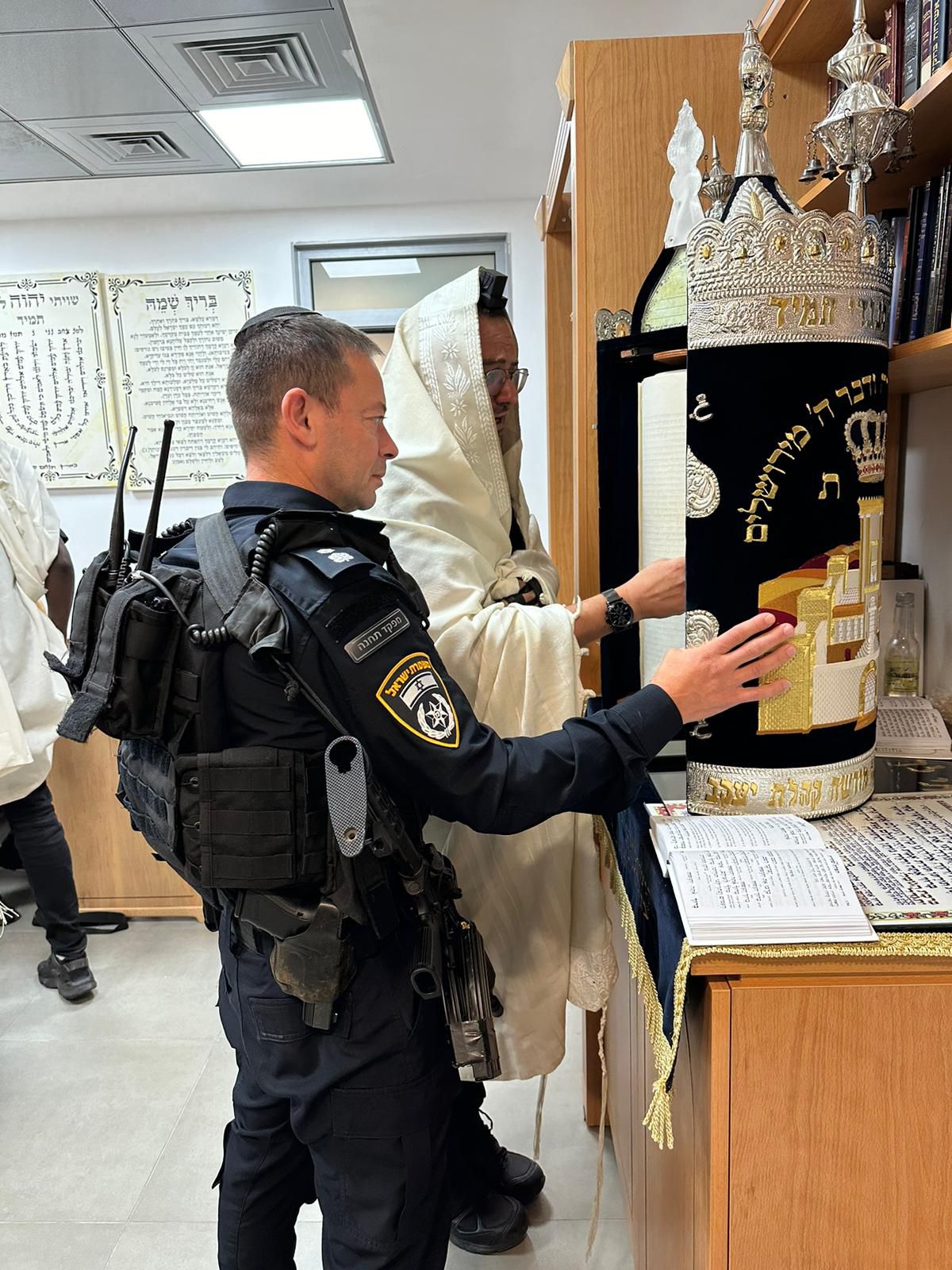 מפקד תחנת נתיבות: העיר ניצלה בזכות הבבא סאלי