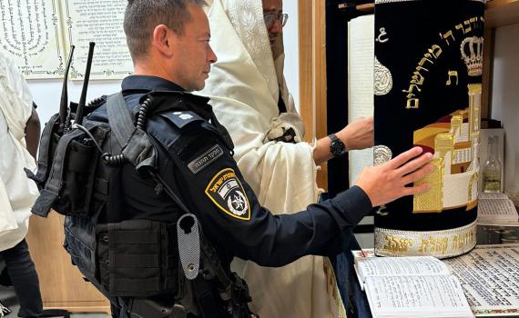 מפקד תחנת נתיבות: העיר ניצלה בזכות הבבא סאלי