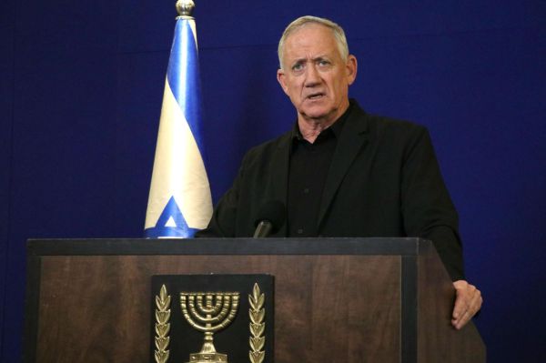 גנץ: תומך בהעברת הכספים לביטחון ביהודה ושומרון