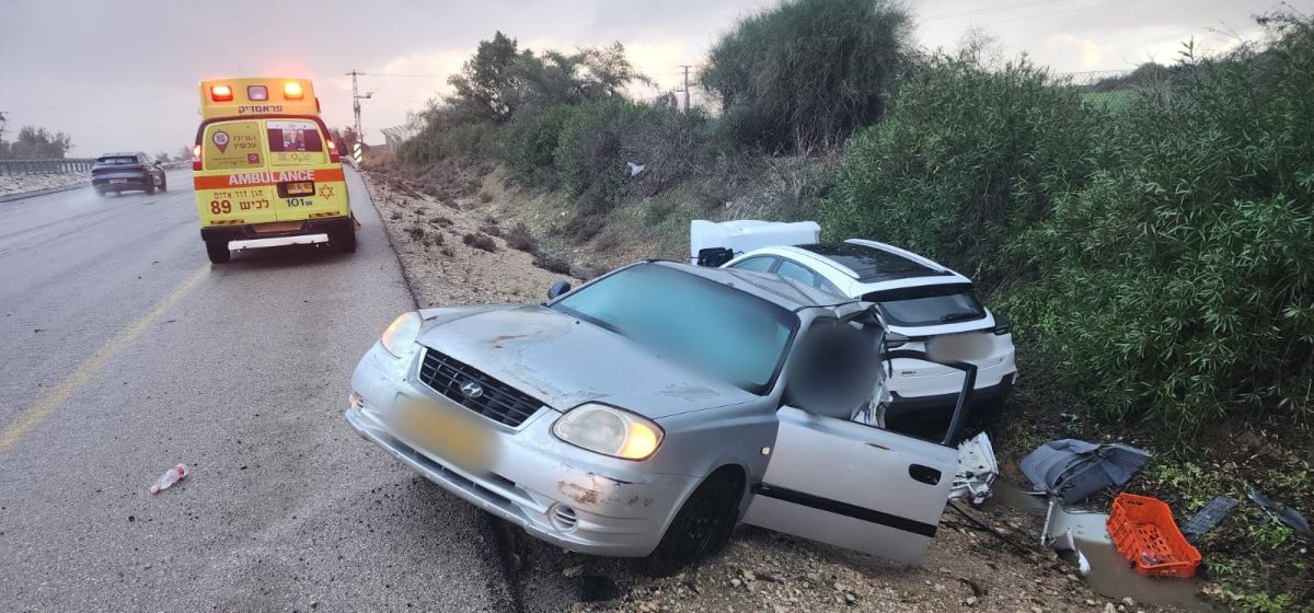 תאונה קטלנית: הרוג ו-5 פצועים בכביש 34