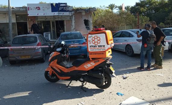 נפל בדרך למקלט: פצוע קל בעקבות המטח לנתיבות