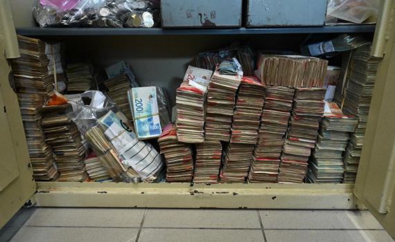 מיליוני שקלים שנתפסו בעזה יועברו לקופת המדינה