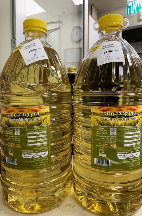 ריקול לשמן קנולה: היבואן לא מוכר למשרד הבריאות