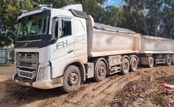 כביש 6: נהג משאית נעצר כשהוא תחת השפעת סמים