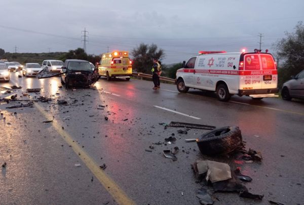 הרוג ושני פצועים בתאונת דרכים סמוך למושב גן שורק
