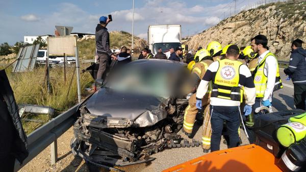 תאונה קשה סמוך לכיכר נילי; 10 פצועים במקום