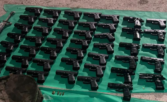 סוכל: נמנעה הברחת עשרות עלי נשק ומטענים