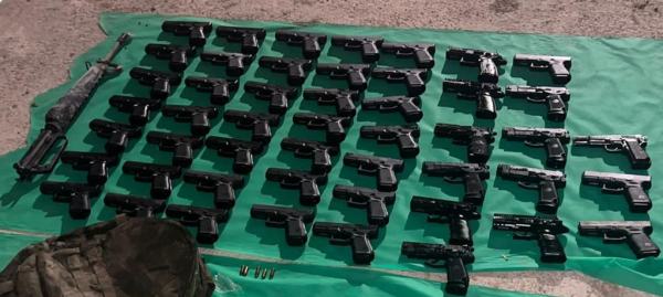 סוכל: נמנעה הברחת עשרות עלי נשק ומטענים