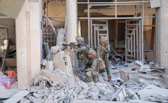 צפו: מחבל ניסה לירות על רחפן וחוסל על ידו