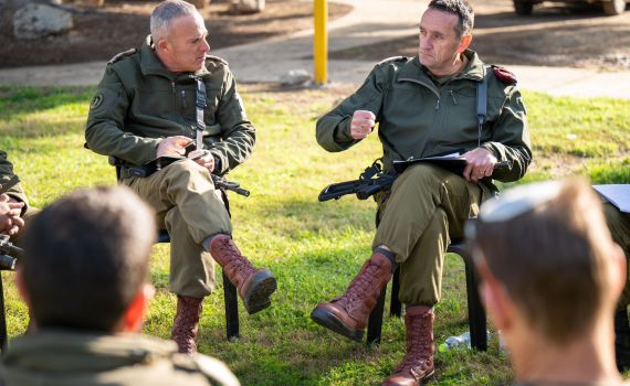 הרמטכ"ל ללוחמים: "לא יהיה מחסה לטרור בעזה"