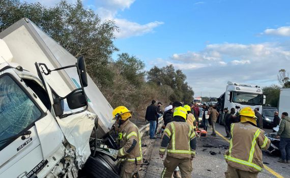 5 פצועים בתאונה בכביש 431, בהם ילדה בת 10
