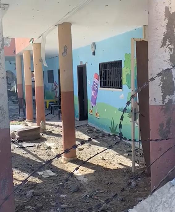 ליד ארגז החול: משגר רקטות אותר בגן ילדים | צפו