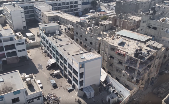 בתוך ביה"ס של האו"ם: המעבר הסודי ששימש את המחבלים