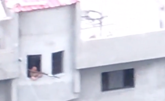 המחבל הציץ מהמרפסת, הכטב"ם לא הותיר לו סיכוי