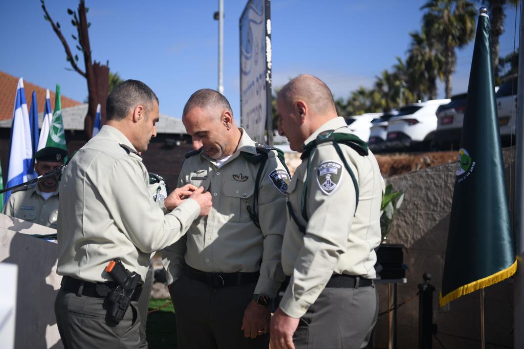 החליפו תפקידים: נצ"מ עירן לוי מונה למפקד מג"ב צפון