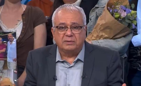 המגיש הוותיק נפרד בבכי מערוץ 13. צפו