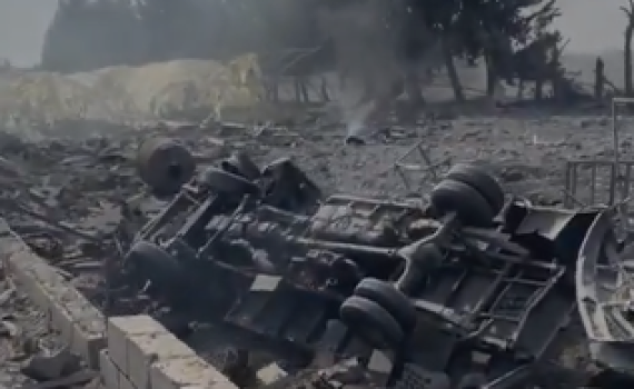 צה"ל: תקפנו בבקעת הלבנון מחסני נ"מ של חיזבאללה