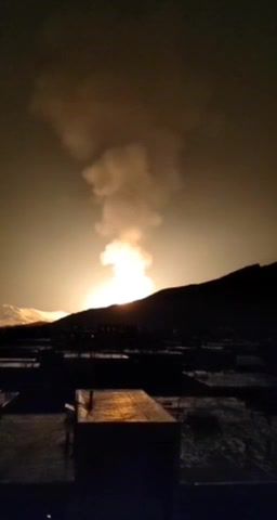 פיצוץ ענק באיראן: קו גז ראשי עלה בלהבות