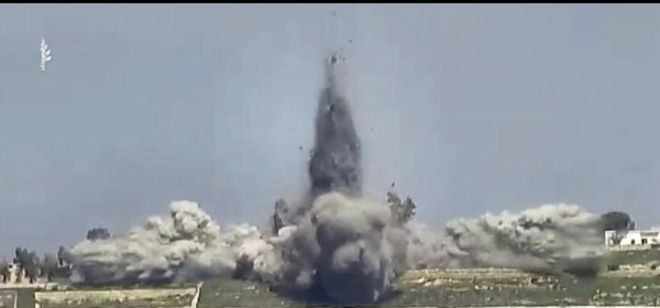 צפו: צה"ל תקף מבנה בלבנון ששהו בו מחבלים