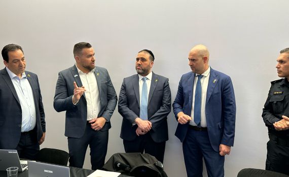 בחירות 2024: השרים הגיעו לגני התערוכה