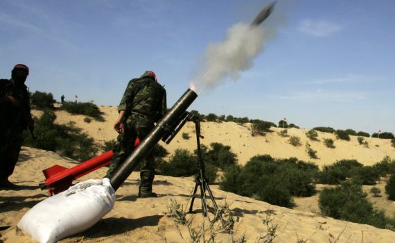 צפו: מחבל שיגר מרגמות מעזה וחוסל תוך דקות