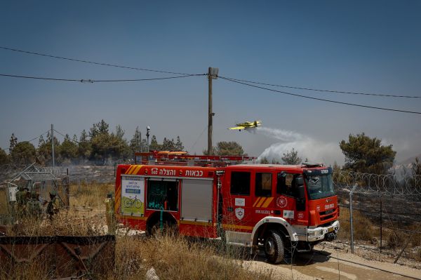 שריפה פרצה בביה"ח בי-ם: שני נפגעים משאיפת עשן