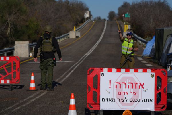 בעקבות הערכת מצב: צה"ל סוגר כבישים וצירי תנועה