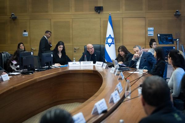 דיון בכנסת על ירי פצצות התאורה: "רק כתב אישום אחד הוגש"