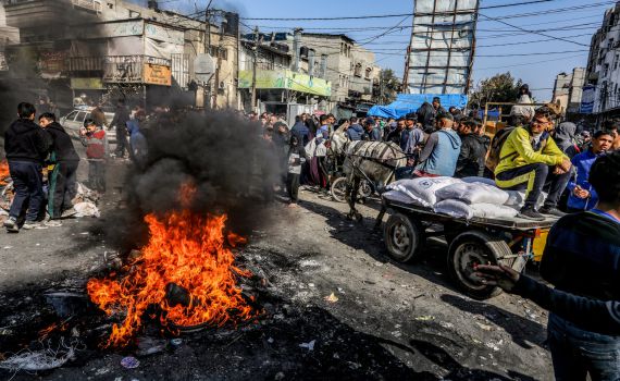 דיווחים בעזה: שני הרוגים בתקיפת רכב ברפיח